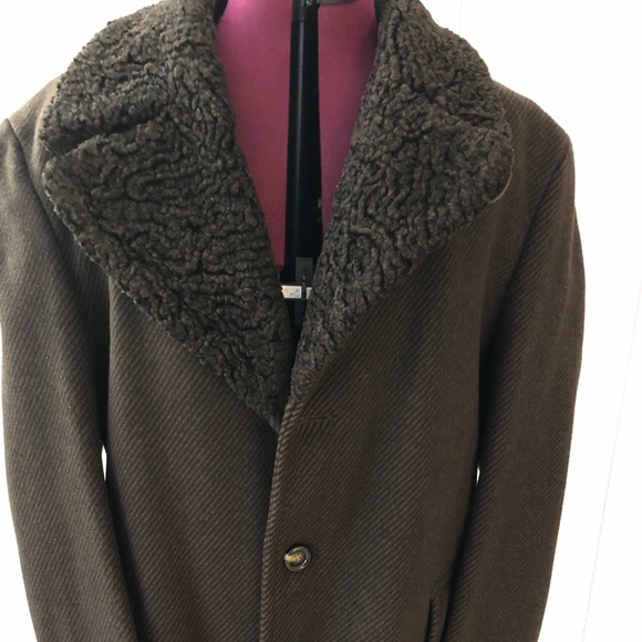 Men’s Classic Wool Coat - Picture 1 of 5